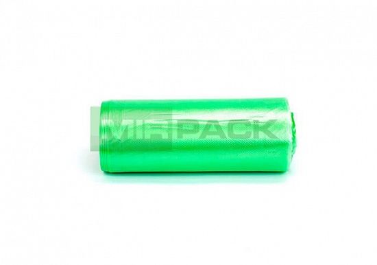 Мешки для мусора 3 литра, 100 шт, ПСД, зеленые, 18 мкм - Вид 1